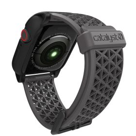 Catalyst Bracelet de Sport avec Boucle pour Apple Watch 42/44/45mm - Gris Espace