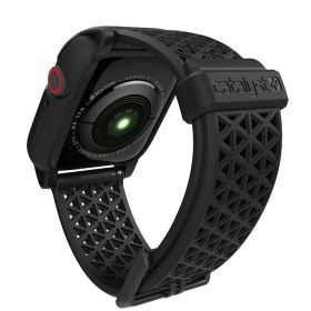 Catalyst Bracelet de Sport avec Boucle pour Apple Watch 42/44/45mm - Noir Furtif