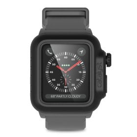 Catalyst Coque Waterproof pour Apple Watch 42mm (Série 2/3) - Noir/Gris