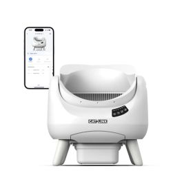 CATLINK Open X – bac à litière automatique ouvert blanc