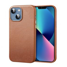 ESR Coque Metro Leather HaloLock iPhone 13 marron