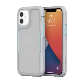 Griffin Survivor Endurance - Coque iPhone 12 Mini - Gris