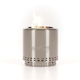 HerQs FirePit Cozy - Brasero à émission de fumée limitée