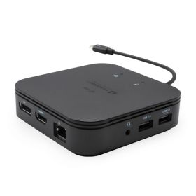 i-Tec - Station d'accueil multi écran de voyage Thunderbolt 3 Double 4K Display- Noir     