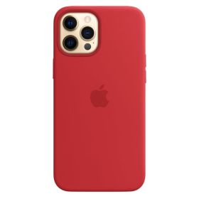 Apple Coque en Silicone MagSafe pour iPhone 12 Pro Max - Rouge