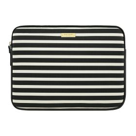 Kate Spade Housse Ordinateur Portable Imprimée MacBook 13 pouces Noir