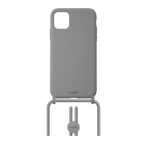 Laut - Pastels Coque avec cordon iPhone 12 / iPhone 12 Pro - Gris