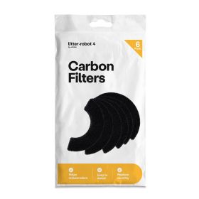 Litter Robot 4 Filtres Carbone 6 pcs.