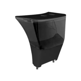 LitterHopper avec capuchon – Système automatique de recharge de litière pour Litter-Robot 4 – Noir