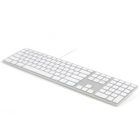 Matias - Clavier filaire AZERTY pour MacBook - argenté