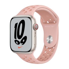 Apple Nike Bracelet Sport Apple Watch 42 mm / 44 mm / 45 mm / 49 mm Pink Oxford / Rose Whisper
