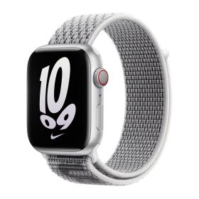 Apple Nike Bracelet Sport Loop Apple Watch 38 mm / 40 mm / 41 mm Blanc Sommet / Noir