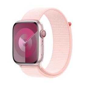 Apple Bracelet Sport Loop Apple Watch 38 mm / 40 mm / 41 mm Rose Clair