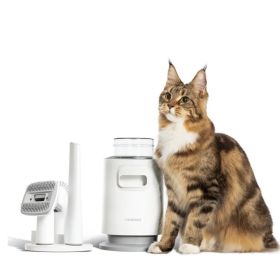 Neakasa P0 Pro/Lite Aspirateur de Toilettage pour Chat 4-en-1
