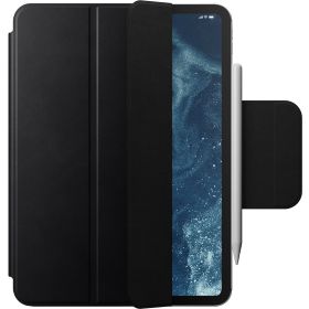 Nomad Coque Folio en Cuir Moderne iPad Pro 13 pouces (2024/M4) Noir