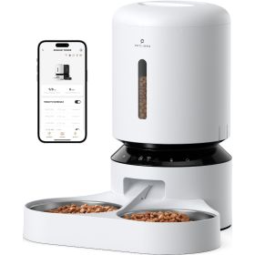 Petlibro Mangeoire Connectée Double Granary WIFI 5L - Blanc