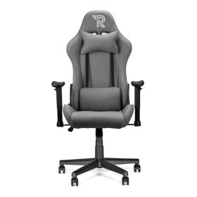 Ranqer Felix en tissu - Chaise gaming / Chaise gamer en tissu gris