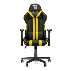 Ranqer Felix - Chaise gamer / Chaise gaming -  Noir / Jaune