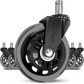 Roulettes pour chaise gaming universelle