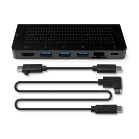 Twelve South StayGo USB-C Adaptateur Multi-fonction Noir