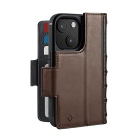 Twelve South BookBook - Coque iPhone 13 Mini - Marron