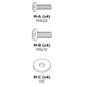 Visserie Support pour Ecran Ranqer