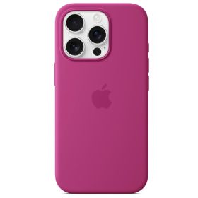 Apple Coque Silicone MagSafe iPhone 16 Pro Fuchsia