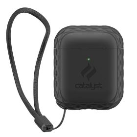 Catalyst Coque avec Lanière pour AirPods 1 / AirPods 2 - Noir Furtif