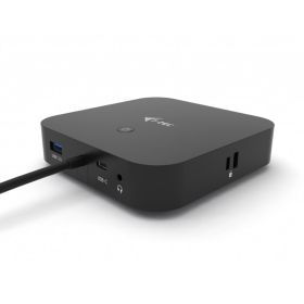 i-Tec - USB-C HDMI DP Station d'accueil 65W + Chargeur universel 77 W