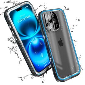 Catalyst Coque Total Protection Étanche pour iPhone 16 Pro Max - Noir