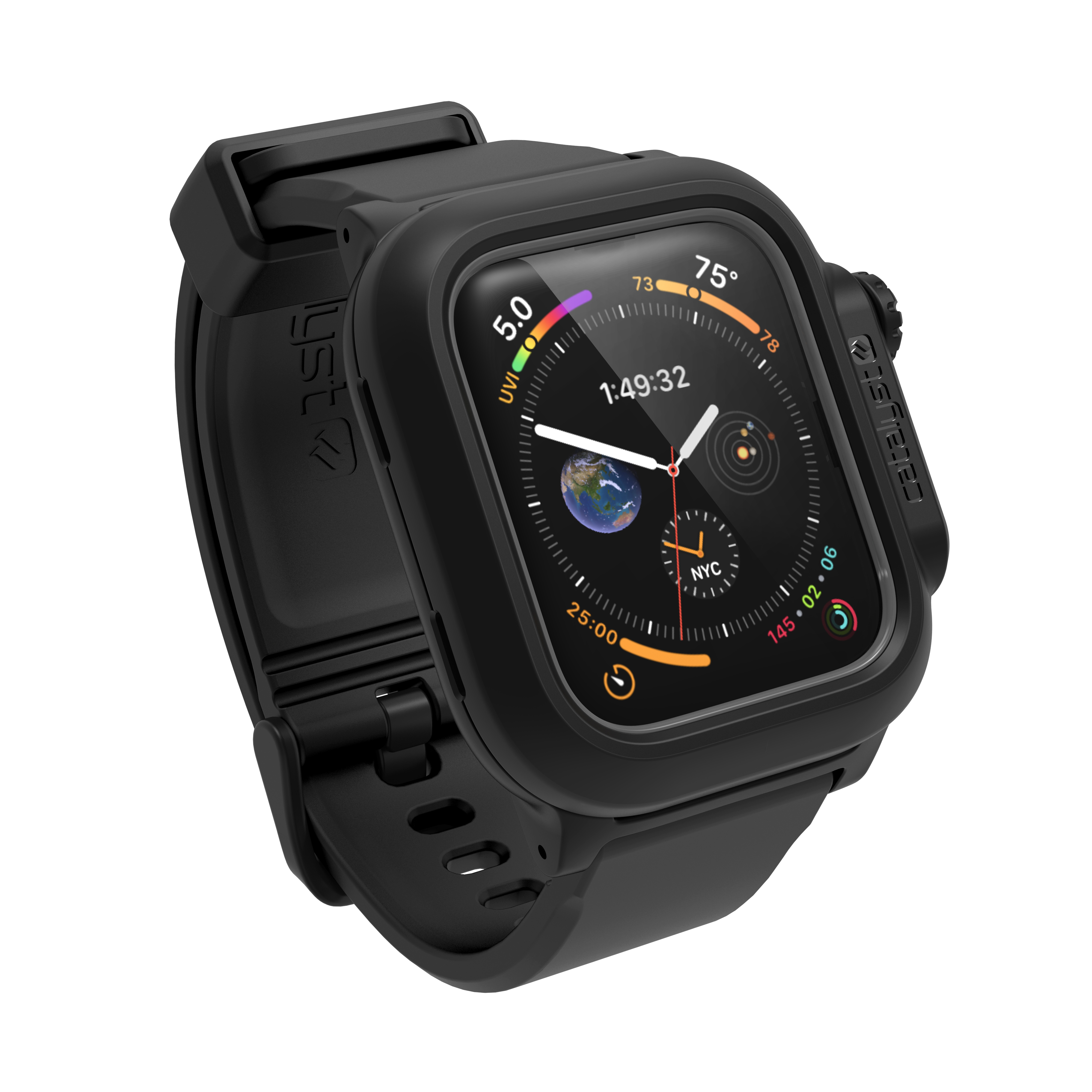 Catalyst Coque Waterproof Apple Watch S&eacute;rie 4 Noir