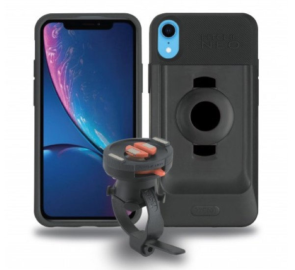 TIGRA  Sport porte-v&eacute;lo avec housse FitClic NeoiPhone XR