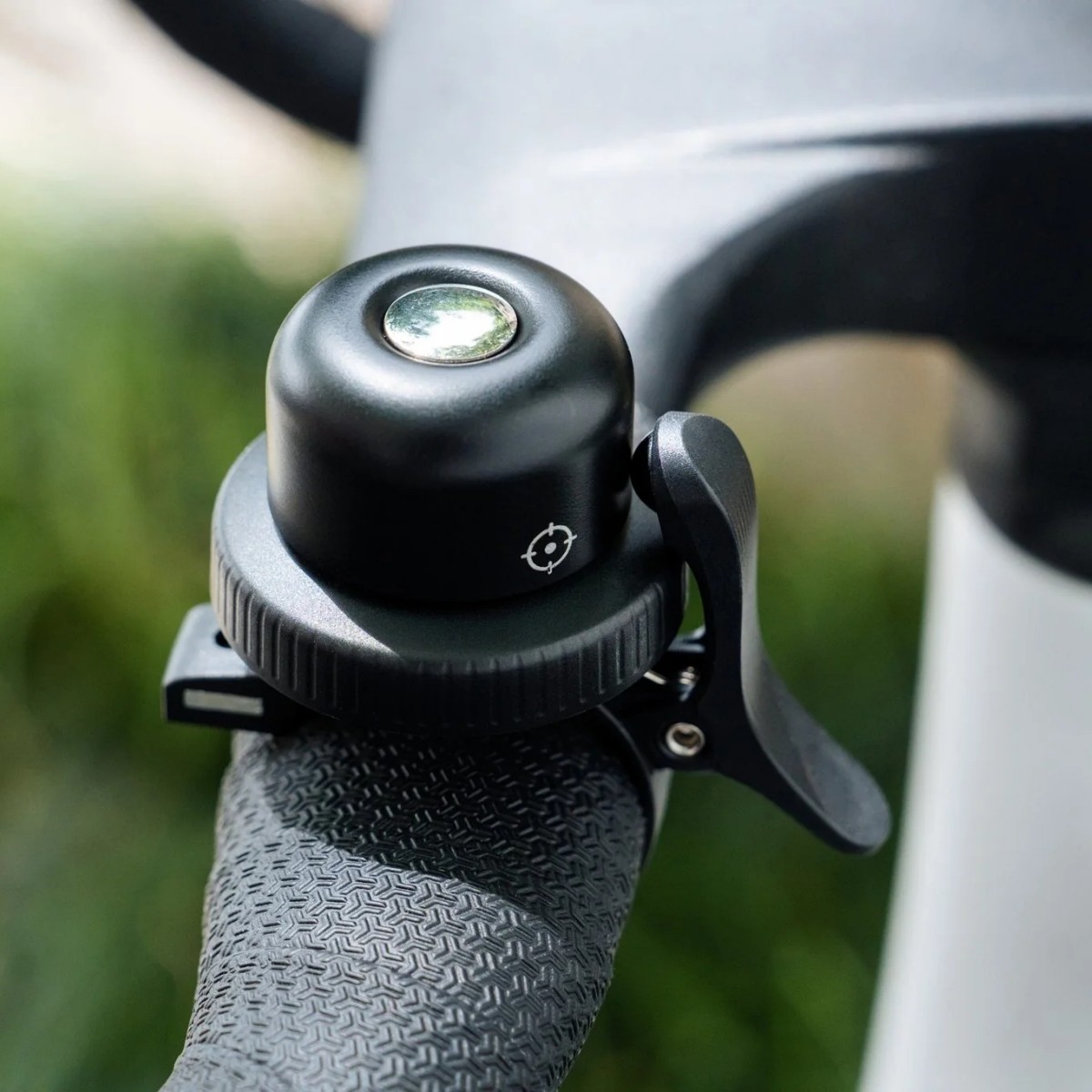 Mili Mibell Duo, sonnette de vélo antivol compatible Apple Find My et Google Find Hub