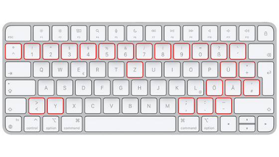 Clavier QWERTZ