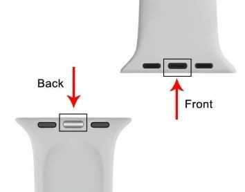 Changer le bracelet Apple Watch étape 2
